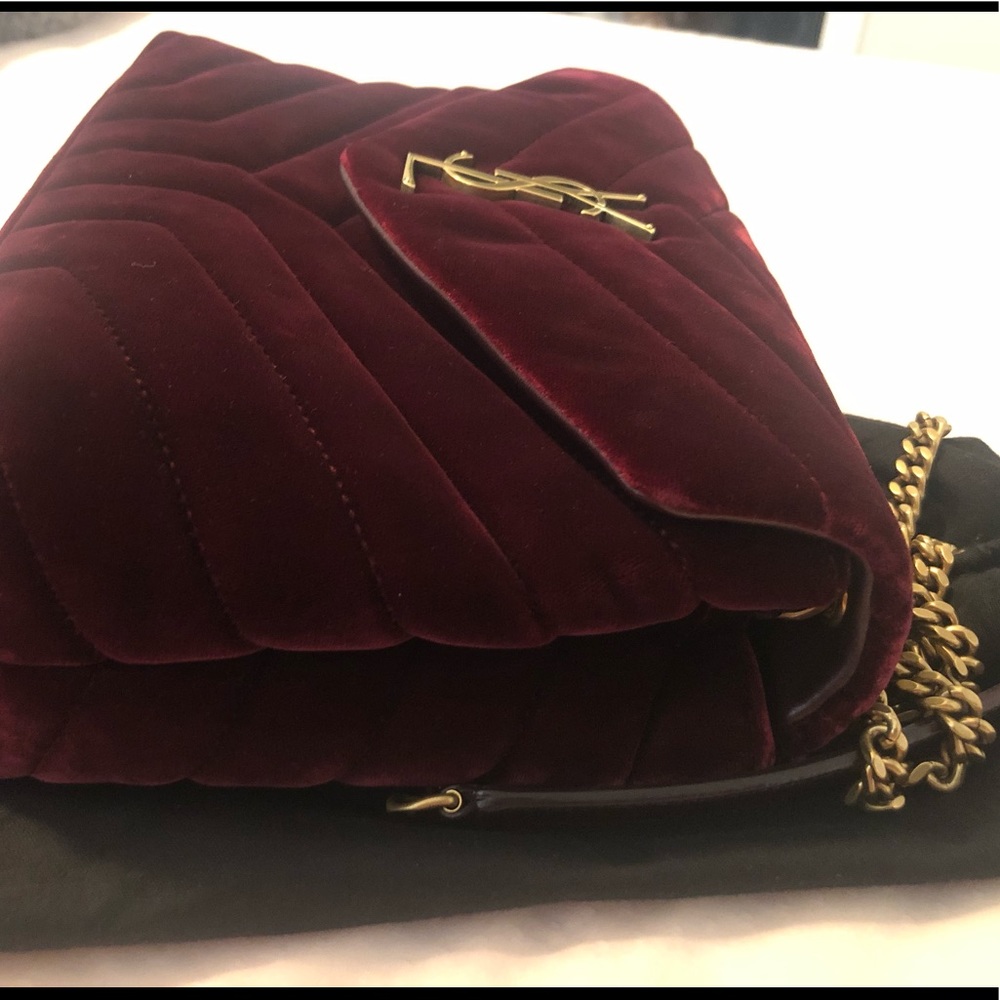 YSL Velvet Purse - Picture 7 of 7